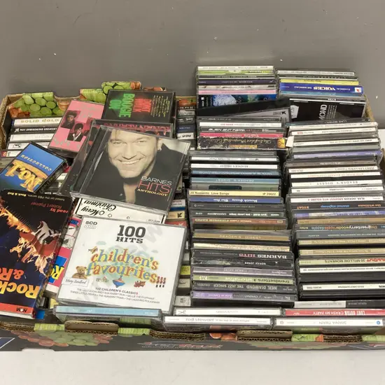 Assorted CDs & Tapes